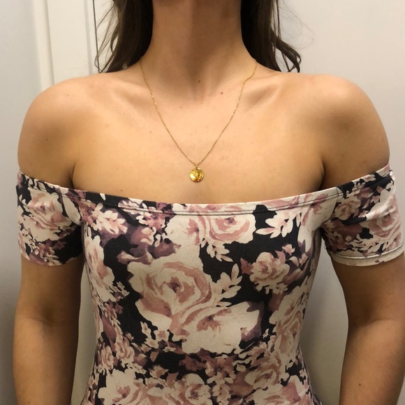 Floral print body con dress - Picture 2 of 6